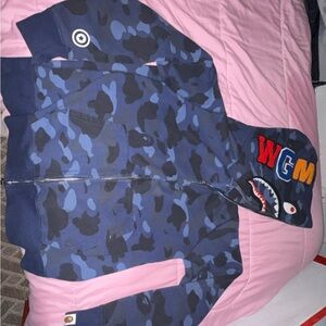 Blue Camouflage Kids Jacket